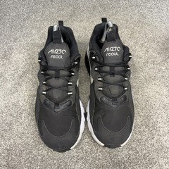 Nike Air Max 270 React Shoes Sneaker GS Youth Size 7Y Black White BQ0103 009