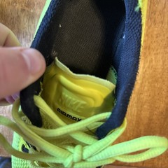 Nike Air Max 2013 Volt Black Size 5.5Y neon no box