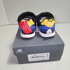 New Balance 515 New-B Hook & Loop Toddler Size 7.5 Wide Black NW515BA