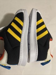 Adidas X Lego Limited Edition Collab Superstar 360 Low Slip On Sneakers