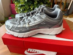 Nike P-6000 (GS) Metallic Cool Grey / White
