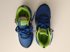 Saucony Kids Leather/Textile Athletic Shoes – Size 6.5 X‑Wide – NEW w BOX Blue