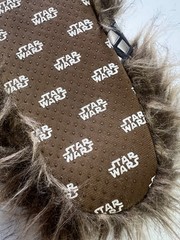 Star Wars Chewbacca Bundle, Furry Slippers Kid Size 2-3 And Chewy Stuffed Animal