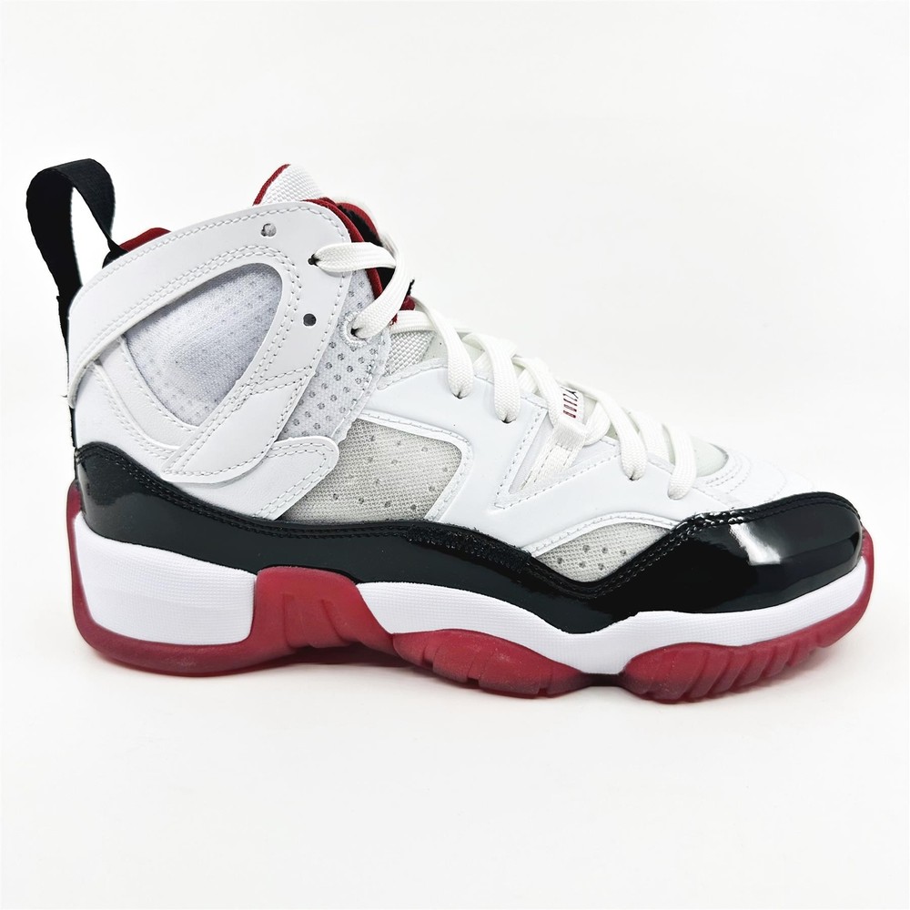 Jordan Two Trey (GS) White Black Gym Red Unisex Kids Athletic Sneaker DQ8431 106