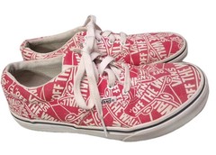 Vans Off The Wall Skateboard Shoes Sneakers Youth Size 4.5 #721356 Child Girl