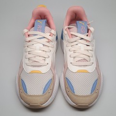 Puma RS-X Sweater Weather GS Sneakers Big Kids/Womens US 5 EU 37 White Pink Blue