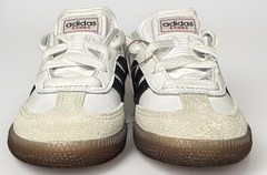 Adidas Samba J Kids Unisex Boys Girls Indoor Soccer Shoes White Black Size 8 K