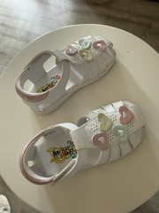 Bluey Bluey & Bingo Pink Hook & Loop Low Top Sneakers Kids US 7