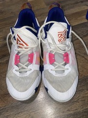 Nike Giannis Immortality 2 (GS) Unisex Kids Basketball Shoes White/Blue/Pink 7Y