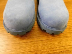 Timberland Premium x Spongebob Patrick Jelly Fish Blue Boots Kids Sz 3 Wm 5 CUTE
