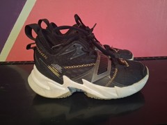 Nike Air Jordan Why Not Zero .3 CD5804-001 GS Black Gold Youth Kids Size 3.5Y