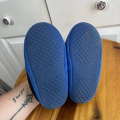 Marvel Spiderman Character Slip On Slippers Kids Size 11-12