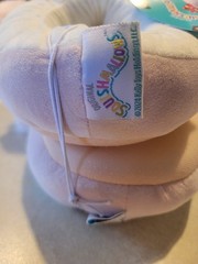 NIP Original Squishmallows Plush Slippers Alyssa the Swan Youth Kids Size 6/7