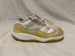 Air Jordan 11 Low Snake Yellow Python (TD) Size 6C