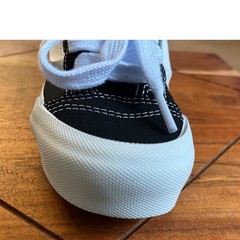 Vans Knu Skool Black True White Chunky Skate Shoes Kids Size 12 NWB