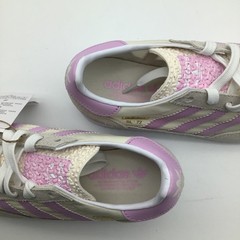 Adidas Originals SL 72 RS J Sneakers Kids Size 3.5 Cream Lilac White Shoes NWT