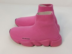 Balenciaga Kids Sock Sneaker Pink Size 29-30 Eur/12-12.5 US