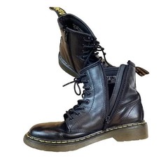 Dr. Martens Pascal 1460J Lace Up Leather Boots Youth 2 Brown