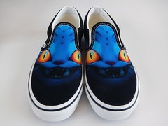 K-Pop Demon Hunters Derpy x Vans Little Kids Slip-On Shoes Unisex Youth sz 3