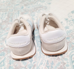 New Balance 237 White Light Blue Brown Mesh Low Top Sneakers Kids US 7 EU 23.5