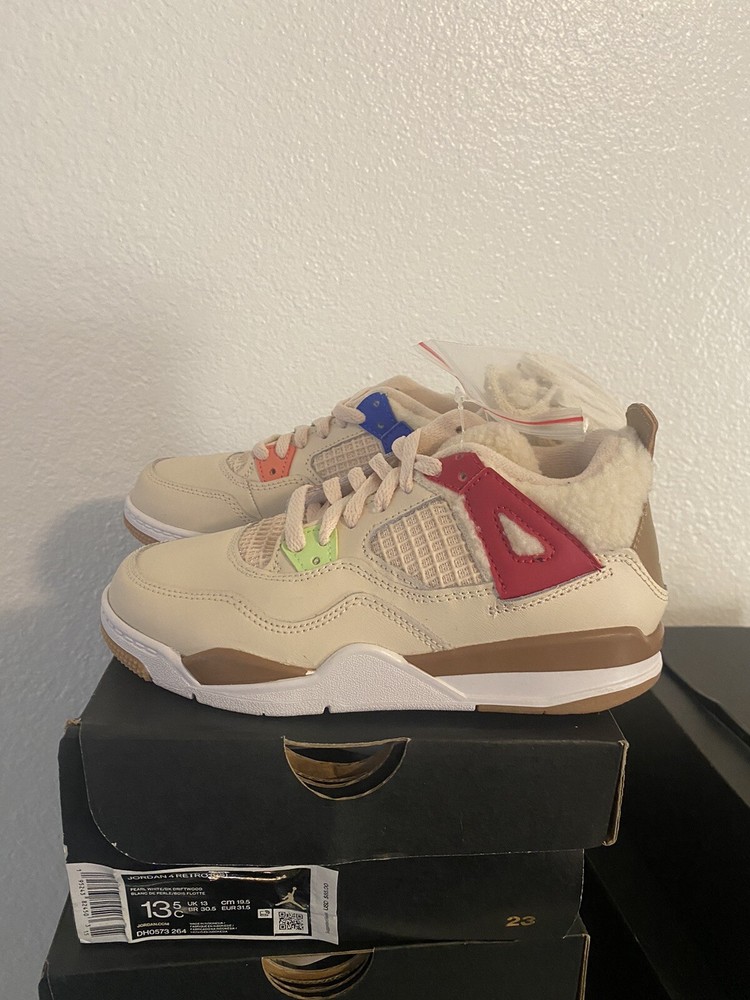 Size 13.5 y. Air Jordan Retro 4 ‚Where the Wild Things Are‘ (PS) DH0573-264