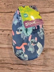 Disney Stitch Snuggle Toes Slippers Size 2T-3T Non Slip Bottoms NWT (142)