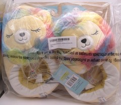 Squishmallow Slippers Unikids Size 11/12 Leonard The Rainbow Lion 2022 NWT