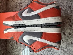 Nike Dunk Low PS Size 3Y College Orange 2006