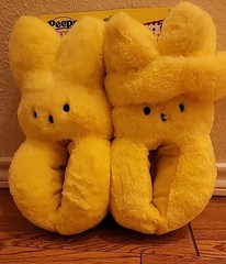 Peeps Slippers And Headband Easter
