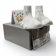 Balenciaga Youth White Multi Logo Speed Sock Sneakers Size EU 23 24 NWB 0003