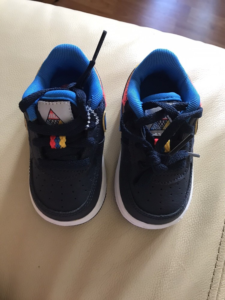 Nike Air Force 1 Now TD Obsidian Photo Blue Toddler Size 4c Av0760 400 shoes