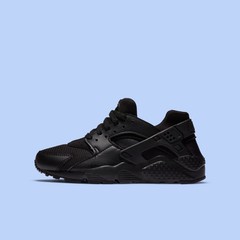 Nike Air Huarache (GS) Triple Black 654275-016 Kids Size 7Y Shoes #B25