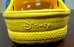 Kids Disney Mickey Mouse Crocs Yellow and Blue Slip-On Sz M2 W4