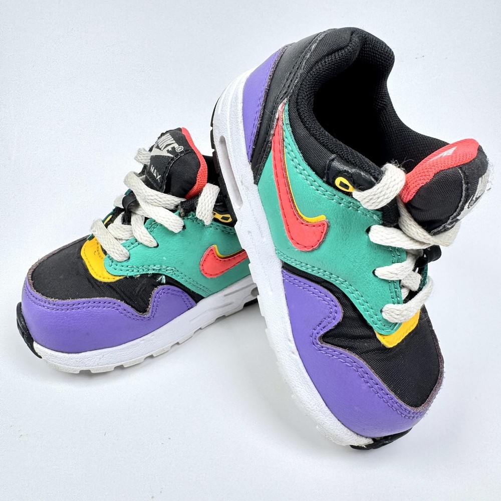 Nike Air Max 1 Shoes Youth Size 7C Multicolor CJ6959-001