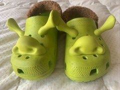Crocs Classic Dreamworks Shrek Clog Size C13 Kid’s Green NEW