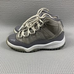 Jordan Air Jordan 11 Gray White High Top Kids Sneakers 11 C
