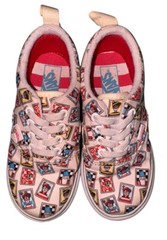 Where’s Waldo X Vans Collab Postage Stamp Kids Size 9.0T Shoes