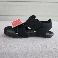 Nike Sunray Protect 2 (TD) Toddler Sandal SZ 10 Black White Water 943827-001