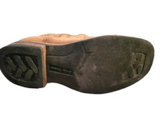 John Deere By Dan Post Childs Sz 2 1/2 Youth Western Boots Leather Suede *READ*