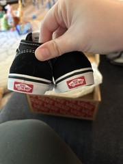 NEW WITH BOX, Never Worn- Toddler Vans Half Cab Decon Sneakers Size 8 US
