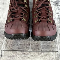 New No Box Timberland Converge Shell Toe Boot Burgundy Nubuck Youth Size 2.0