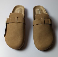 Kids Childrens Size 4 Cat & Jack Slip On Mule BRAND NEW Camel Color NWT