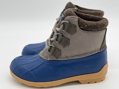 Sperry Kids Size 13 Blue Saltwater Duck Boots