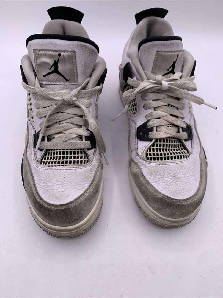 Jordan 4 Retro Mid Military Black – Authentic – Size 7Y/7Mens/8.5Womens
