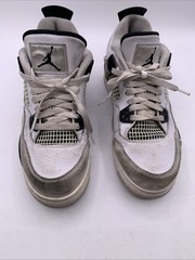Jordan 4 Retro Mid Military Black – Authentic – Size 7Y/7Mens/8.5Womens
