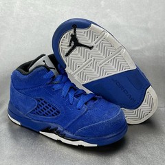 Nike Air Jordan Retro V 5 Size 7C „Blue Suede“ Toddler Sneakers 440890-401 Shoes