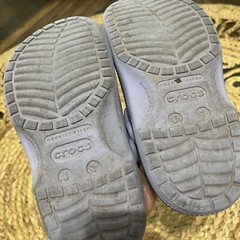 Crocs Classic Kids Clogs Sz 1 J1 Comfort Mystic Purple Ankle Strap Slip-On Shoes