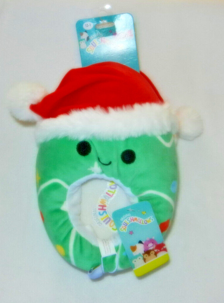 Squishmallows Kids Slippers Size 13 Carol The Christmas Tree Boys Girls