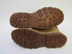 Timberland Youth Size 2 M Brown Leather Laces Ankle Casual Boots