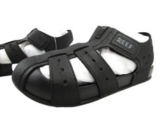 Reef Kid Child Water Beachy Fisherman Sandal, Unisex Style Shoe w Easy On & Off